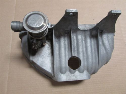 photo of valve mounted on exhaust manifold heat shield.